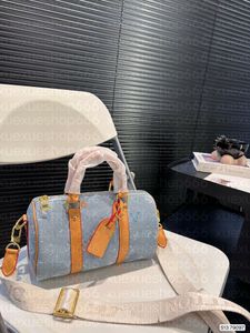 Designermerk Women Duffel Bags Denim Jacquad Letter 25 Nano Bags Toes Lager Handtassen Classic 40 Keepall schoudertassen opslagbakken Mens Crossbody Yoga Bags