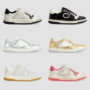 Designer merk damesschoenen MAC80 sneaker leer vintage g geborduurd paar casual sneaker b22 kleine witte sportschoenen