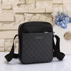 Designer Aktetas Mannen Business Lederen Tassen Vrouwen Schoudertas Gestreepte Plaid Laptop Tassen Mode Aktetassen