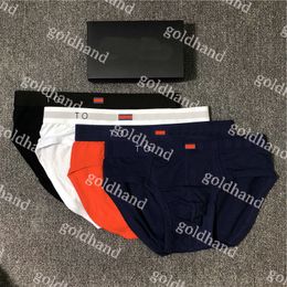 Designer Briefs Hommes Sous-Vêtements Caleçons Marque Imprimé Pur Coton Boxers D'été Sport Boxer Shorts