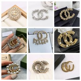 Designer Broche Letter G Broche Luxe Vrouwen Accessoires Vintage Elegante Designer Broches Jewerlry Accessoires