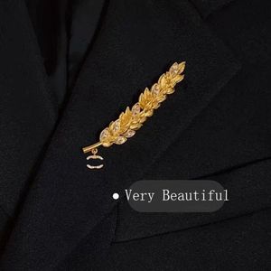 Designer Broche Luxe Vergulde Pin Broches Mode-sieraden Meisje Parel Diamanten Broche Premium Gift Paar Familie Bruiloft Accessoires Geschenken