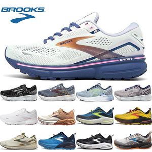 Designer Brooks Chaussures de course Brooks Cascadia 16 Orange Green Yellow Bule Black Mens Womens confortable Breathable Mens Trainers Sports Sneakers Taille 36-45
