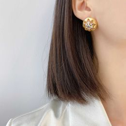 Designer Buccellati Oorbellen Luxe Top Italiaanse ontwerper Buchelati L geborsteld verkoperd met 18k goud high-end en niche-stijl oorbellen Accessoires Sieraden