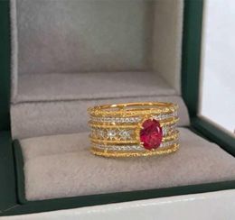 Designer Bucelati Woman Rings WiredRawing Ring Vrouwelijke sieraden9112254
