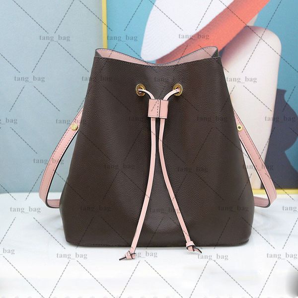 Designer String Bucket Bag Bandoulière Sacs à bandoulière Sac à main mode féminine pu sacs à main sac à main
