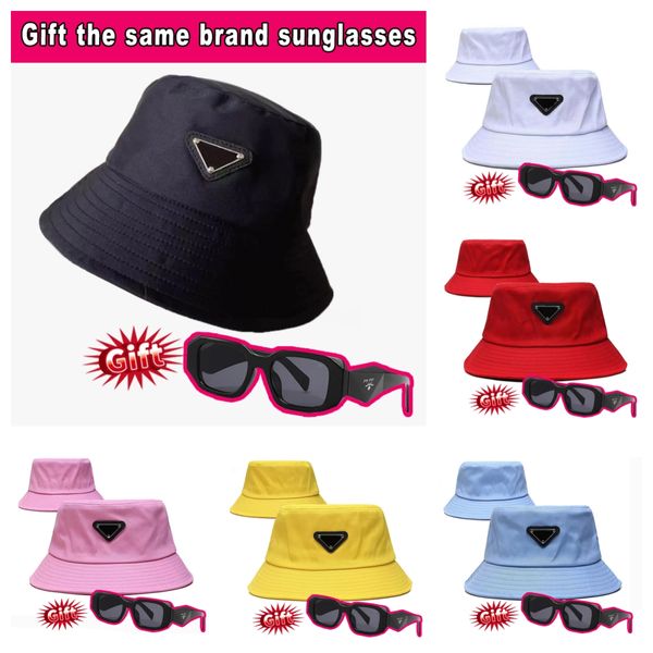 Chapeau de seau de designer Chapeau de seau Casquette Bob Large Brim Chapeaux Sun Prevent Bonnet Bonnet Casquette de baseball Snapbacks Robe de pêche en plein air Bonnets