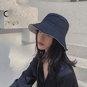 Designer Bucket Hat Double face Utilisez le chapeau Sunlight Shade Hat AL-937 vide reconnaître casquette Sunshade Hats Summer Beach Tourism