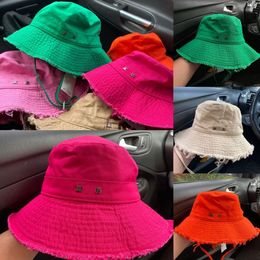 Chapeau de seau de créateur pour femmes hommes casquette largeur capuchon décontracté chapeaux pêcheurs ajustés de protection solaire caps de plage bonnet de bonnet de bonnet de bonnet de capuchon