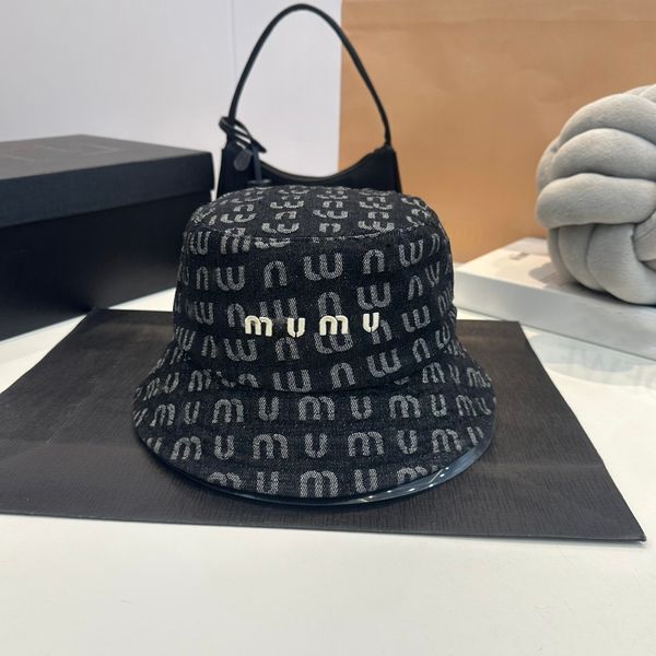 Chapeau de seau de styliste pour femmes, chapeau de luxe avec lettres, mode Cowboy de haute qualité, chapeau d'ombre d'extérieur, portable quatre saisons