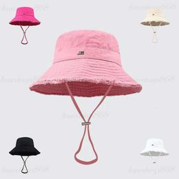 Chapeau de seau de créateur le bob chapeaux pour hommes femmes casquette wide brim Designer chapeau soleil empêcher Gorras Outdoor Beach Canvas Bucket Hat Designer ACCESSOIRES 10A