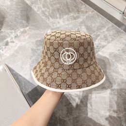 Diseñador Bucket Hat Men Luxury Mujeres Haed Cap cien tomas Casquette Casquette lujo verano