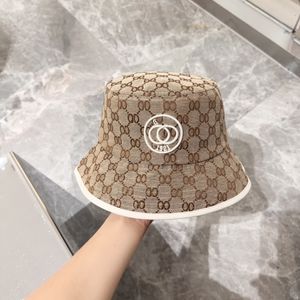 Designer emmer hoed luxe mannen dames honderd take hat casquette luxe zomer herfst beanie casual zonlicht schaduw wijd rand hoed