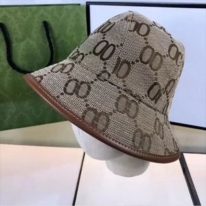 Diseñador sombrero de cubo para hombre y para mujer sombreros moda estilo clásico diseño de impresión de letras sombrilla al aire libre regalo dar reunión social aplicable