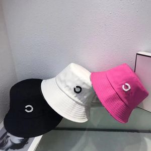 Designer emmer hoeden 100% katoenen brede randbekken bekken hoed geborduurde pet zon hoed voor de zomer