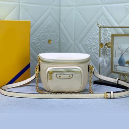 Bolsas de cintura de bumbag diseñador paquete de cintura vintage bolso de cinturón de cuero negro de lujo de lujo rango grande bolso clásico rango blanco rango gente corriendo paquetes de deportes D0046