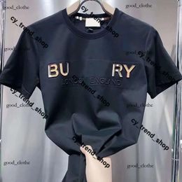 Designer Burbery T-shirt Casual MMS T-shirt avec imprimé monogrammé Haut à manches courtes Luxe Hommes Hip Hop Vêtements Burburries T-shirt Burbery Pour Homme burberries2 cp 993
