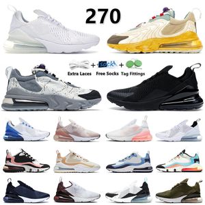 Nike Air Max 270 air max 270s airmax 270 air max270 270 Chaussures de course 270s Hommes Femmes Baskets de sport Core Blanc Triple Noir Rouge Marron Orange Volt University Blue USA