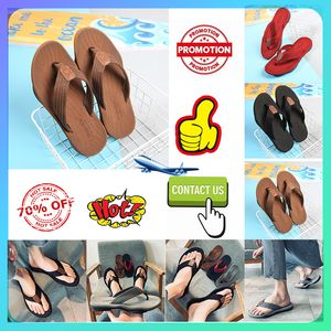 Designer Ca ual Plate-forme Slide1s Pantoufles Hommes Femme Anti Slip Résistant à l'usure Poids respirant Semelles super douces Flip Flop Sandales de plage plates côté GAI