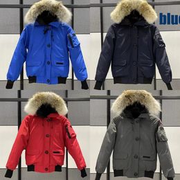 Designer Canada vestes de vol doudoune Canda Goose hiver chaud manteau épais à capuche toile parkas lettre patch poches zippées outwear manteau d'hiver designer