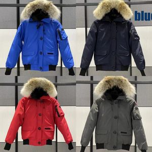 Designer Canada vluchtjassen donsjack canda goose winter warme dikke jas canvas parka's met letter patch ritszakken uitloper designer winterjas