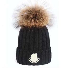 Designer Canada Knit Caps Luxe muts Herfst Winter Heren en Dames Kasjmier klassiek borduurwerk Outdoor Dames Warme Mutsen Hoed
