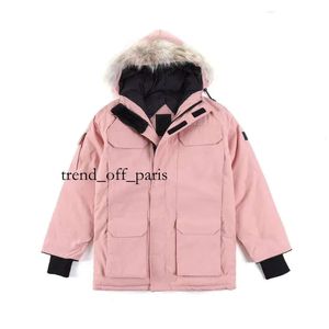 Designer Canadian Goose Down Veste Hommes Hiver Chaud Manteaux Femmes Manteau Puffer Vestes Coupe-Vent Lettres De Broderie Streetwear Causal Hip Hop 291