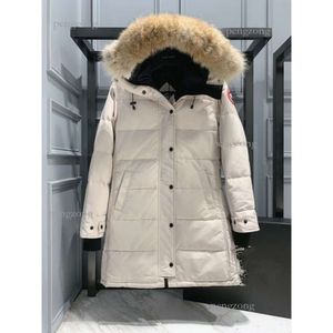 Designer Canadian Goose Mid Longueur Version Puffer Down Womens Veste Down Parkas Hiver Coats chauds Womens Streetwear Windoproof 432 658