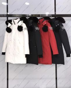 Diseñador Canadian Goose Versión de longitud media Chaqueta acolchada Parkas de invierno Abrigos gruesos y cálidos para mujer Ropa de calle a prueba de viento 432 Eye-Pleasing5