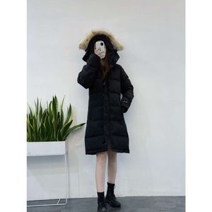 Designer Canadian Goose Version mi-longueur Puffer Down Veste Femme Down Parkas Hiver Épais Manteaux Chauds Femmes Coupe-Vent Streetwear137 Winter01