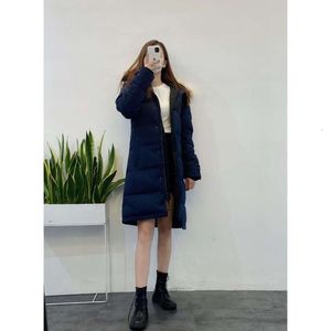 Designer Canadian Goose Version mi-longueur Puffer Down Veste Femme Down Parkas Hiver Épais Manteaux Chauds Femmes Coupe-Vent Streetwear496 Chenghao01