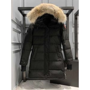 Diseñador Canadian Goose Versión de longitud media Puffer Down Chaqueta para mujer Down Parkas Invierno Grueso Abrigos cálidos para mujer A prueba de viento Streetwear C1443 Chenghao01