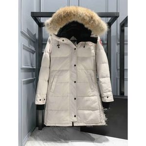 Designer Canadian Goose Version mi-longue Doudoune Parkas Hiver Épais Manteaux Chauds Femmes Coupe-Vent Streetwear215