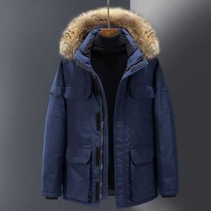 Designer canadien hommes vers le bas Parkas vestes d'hiver vêtements de travail veste en plein air épaissi mode chaud maintien couple diffusion en direct oies vers le bas manteau efh3