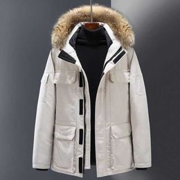 Designer canadien hommes vestes manteaux vêtements d'hiver veste extérieure épaissie mode maintien au chaud couple manteau d'oie en direct essentialhoodies 1 ZT73