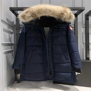 Designer Canadese halflange versie puffer ganzendons damesjas parka's winter dikke warme jassen winddicht streetwear Jjvk 36w0