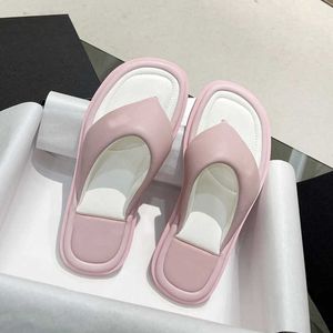 Designer Candy Color Slippers Summer Pread Sandal Comfort Slides Luxury Femmes Sandale Fashion Plat Bottom tong-flop-flops Chaussures de plage de la plage avec boîte NO357