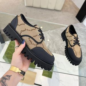 Designer canvas enkellaarzen loafer veterlaarzen Hoge kwaliteit dames half beige en ebbenhouten laars Klassieke damesschoenen Winter herfst Snowboots Nylon laars 05