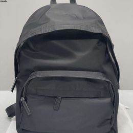 Diseñador lienzo mochila negra gran capacidad correa de hombro ancho bolso de la escuela de la escuela del alumno bolsas de computadora P2335