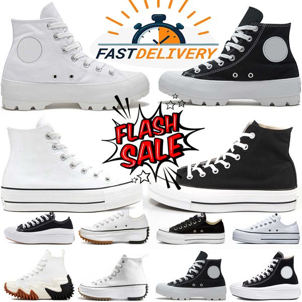 Diseñador lienzo de cuero zapatos casuales para hombres mujeres swarovski black chucks zapatillas triple blanco blanco verde rojo medianoche marina rosa deportes para hombres entrenadores