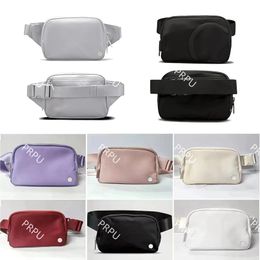 Diseñador lienzo Bag de cintura Bumbag yoga Mujeres Fanny Pack Bag Bag Men Luxury Bum Bag 2l Bolsas de cinturón de lana