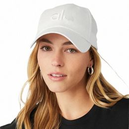 Designer Cap Ball Cap Yoga Baseball Hat Fi Zomer Vrouwen veelzijdige Big Head Surround Show Face Small Sunvisor Hat Wear Duck Tgue Hat For Travel 54HK#