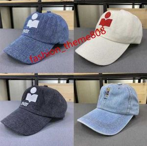 Designer Cap Classic Ball Caps topkwaliteit Marant Cap Canvas met heren honkbal pet Dust Bag Fashion Women Hats Mar Ant