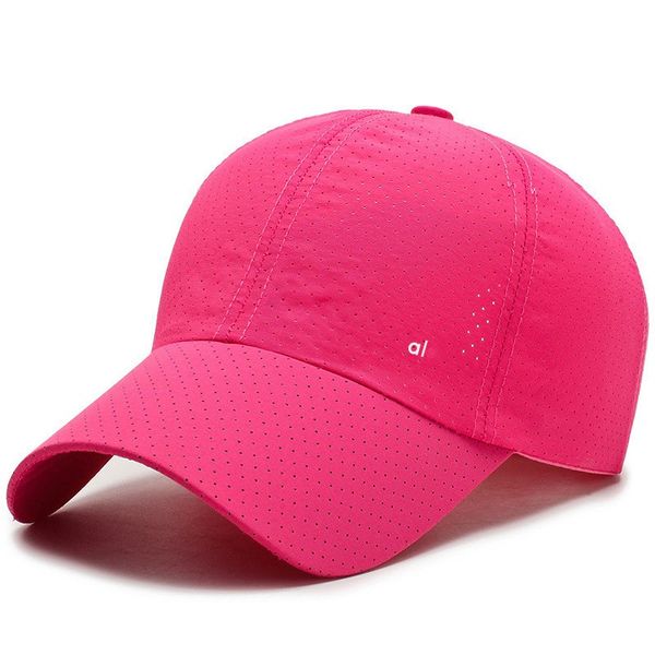 Diseñador Cap Maseo y mujeres Capas de malla rápida de secado Running Sports Breathing Baseball Baseball Capas de béisbol