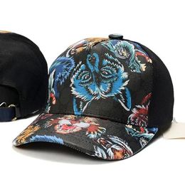 Casquettes de créateurs Casquette de baseball Casquette de baseball Floral Plant Animal Print Casquette Luxe Classic Caps Lettre Mode Femmes et hommes Sunshade Cap Sports Ball Caps Outdoor T