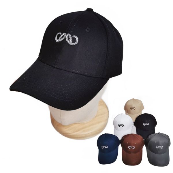 Gorras de diseñador Gorras de béisbol ajustables, suaves y no estructuradas, gorra de béisbol básica lisa en blanco para entrenamiento, gorra de lona de algodón para mujeres y hombres