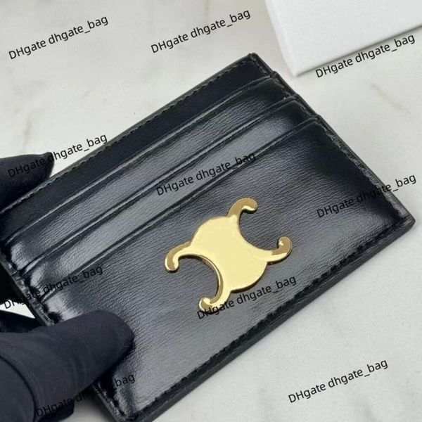 Sac de carte de concepteur portefeuille pour hommes nouveau sac de document compact de luxe en cuir véritable clip de carte de crédit multi-carte portable multi-fonctionnel avancé manchon de carte femme