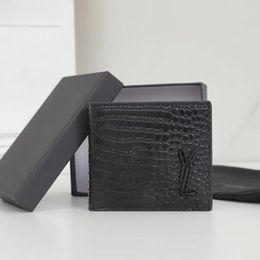 Titular de la tarjeta de diseñador Cartera para hombre Titular de la tarjeta Francia París Estilo a cuadros Luxurys Designer Wallet Mujeres Cartera corta 5A Pocket Clutch Luxurys Designers Bolsa con caja