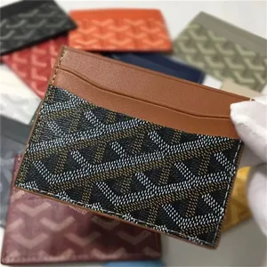 Bolsas de diseño de tarjetas de diseñador bolsas de diseñador mini titular de la billetera masculino
