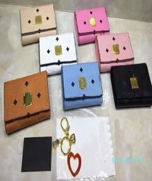 Porte-cartes de créateur pour femmes, portefeuille sud-coréen de qualité supérieure, 3 plis, 2998270